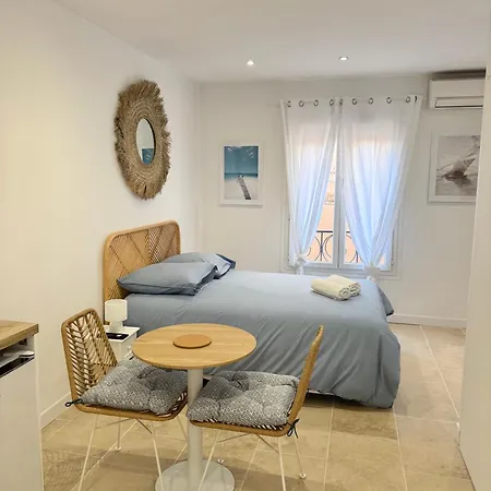 Le Cocon Méditerranéen Refait à Neuf, Climatisé, à 300m Des Plages *